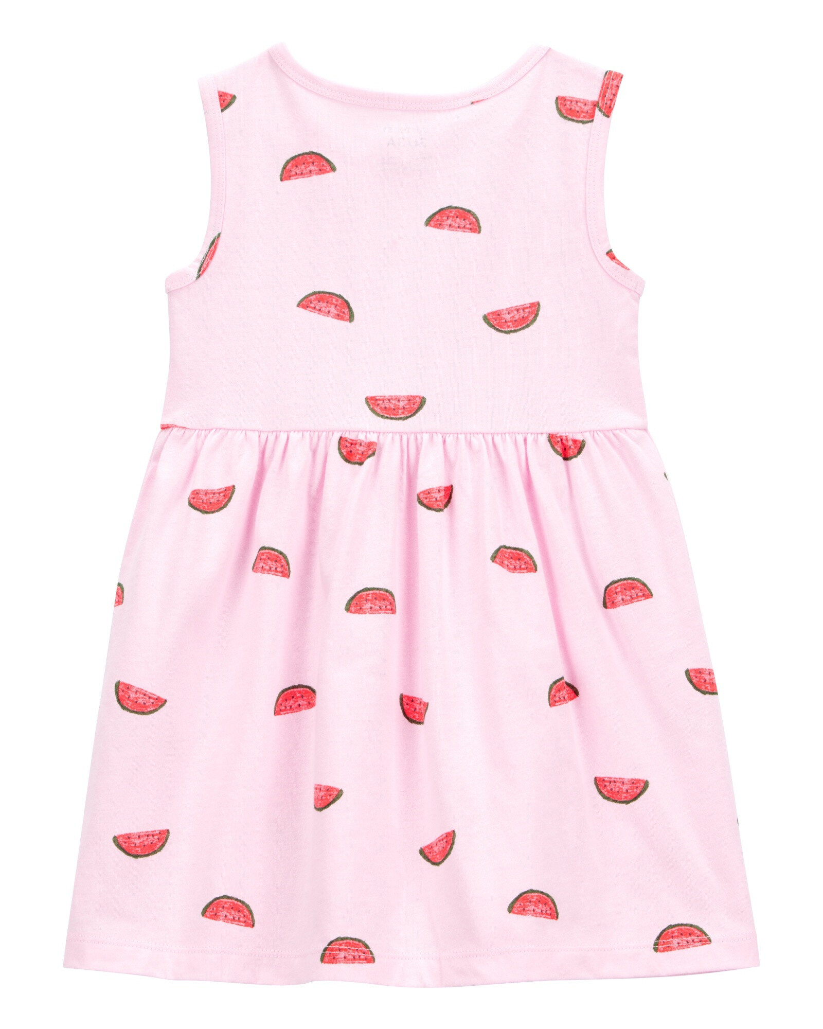 Vestido de algodón, diseño sandías Vestido de algodón, diseño sandías