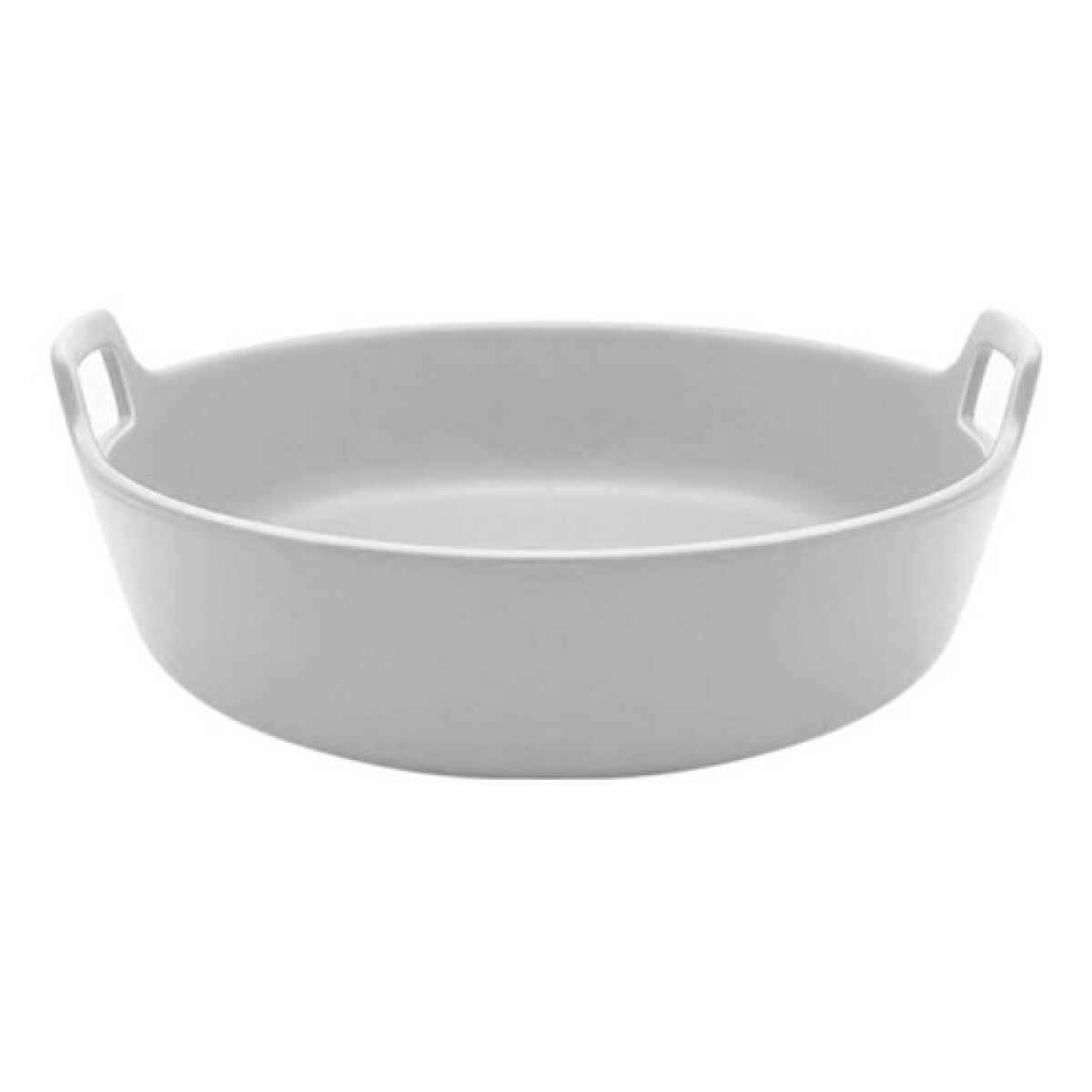 Ensaladera Selecta en cerámica con asas 30x29x9cm - Blanco 
