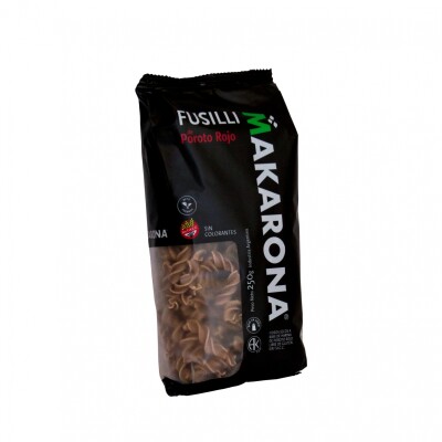 Fideos Fusilli De Porotos Rojos Sin Gluten Makarona 250g Fusilli De Portoto Rojo Makaro