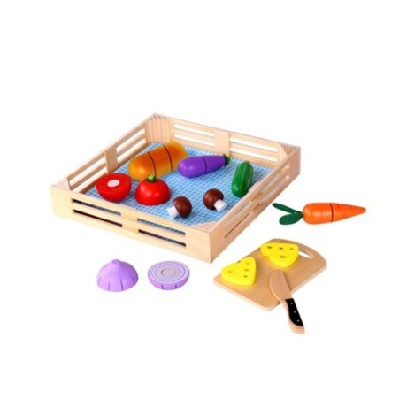 Juego Cortando Vegetales Tooky Toy 20 Piezas TKI015 001