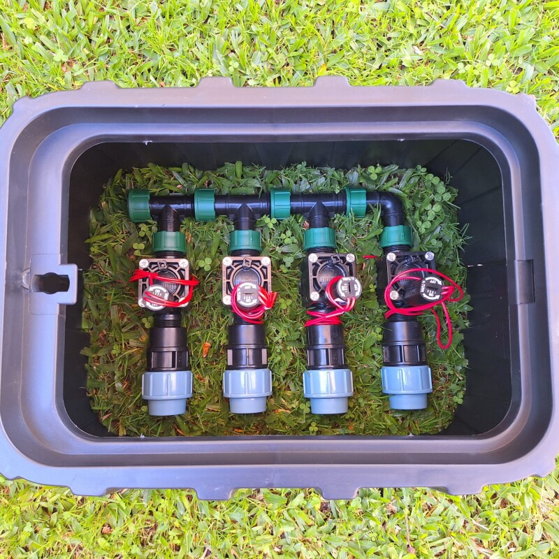 Kit Automatismo para 4 zonas Kit Automatismo para 4 zonas