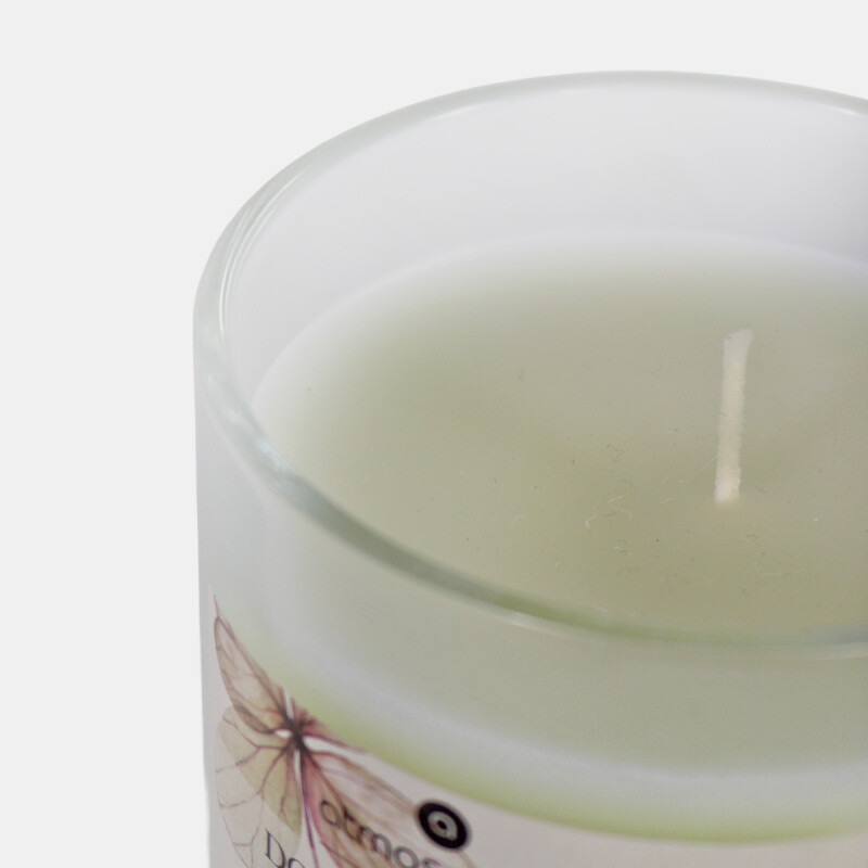 VELA AROMATICA EN POTE DE VIDRIO ALGODÓN Unica
