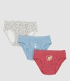 Pack x3 slips algodón marvel/disney Marvel