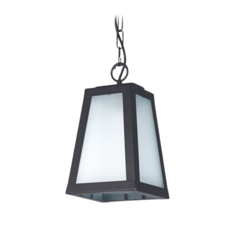 FAROL COLGANTE 1 LUZ PIRAMIDE NEGRO E27 FAROL COLGANTE 1 LUZ PIRAMIDE NEGRO E27