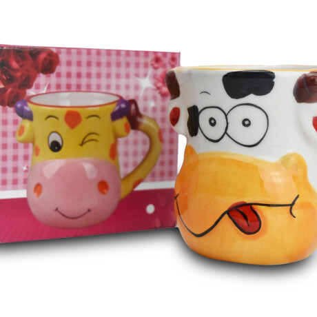 JARRA DESAYUNO CERAMICA CARA ANIMAL 8X9CM CAJA REGALO 26502 JARRA DESAYUNO CERAMICA CARA ANIMAL 8X9CM CAJA REGALO 26502