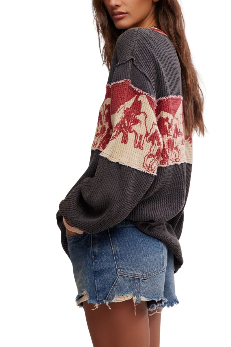 CAMISETA BIG SKY Rojo