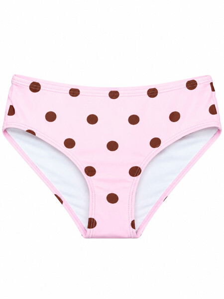 MALLA ENTERA POLKA ROSADO