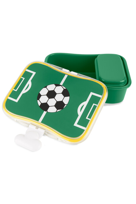 Tupper lonchera 2 en 1 diseño fútbol Sin color