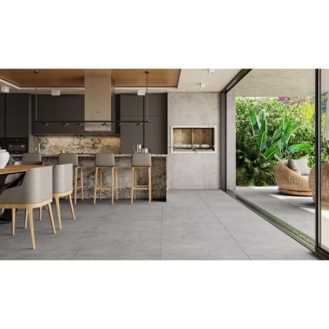 Porcelanato Broadway Dark Grey 81x81 cm Mate y Rectificado Porcelanato Broadway Dark Grey 81x81 Cm Mate Y Rectificado