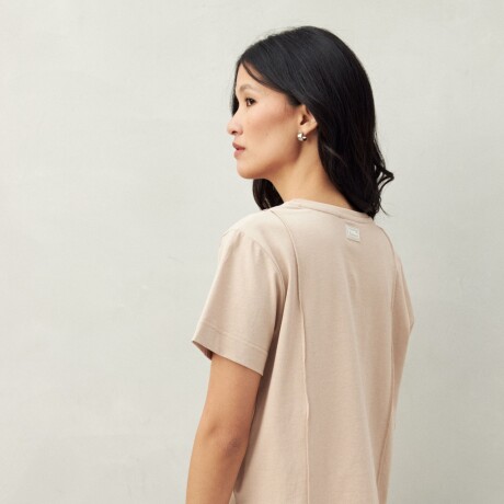 REMERA PADELLA Beige