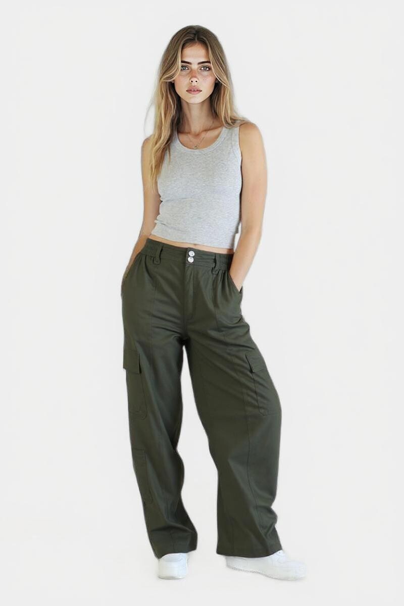 Pantalón Morgan Verde