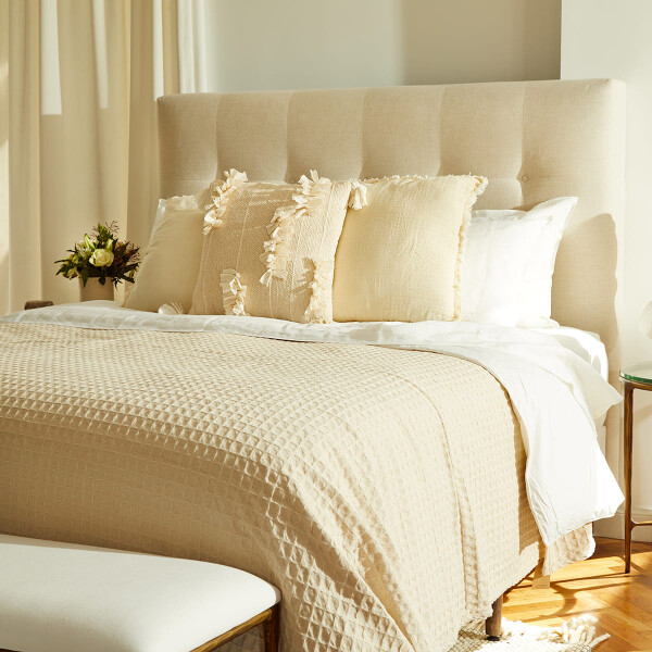 SÁBANA FRENCH FLAX LINEN Blanco - QUEEN