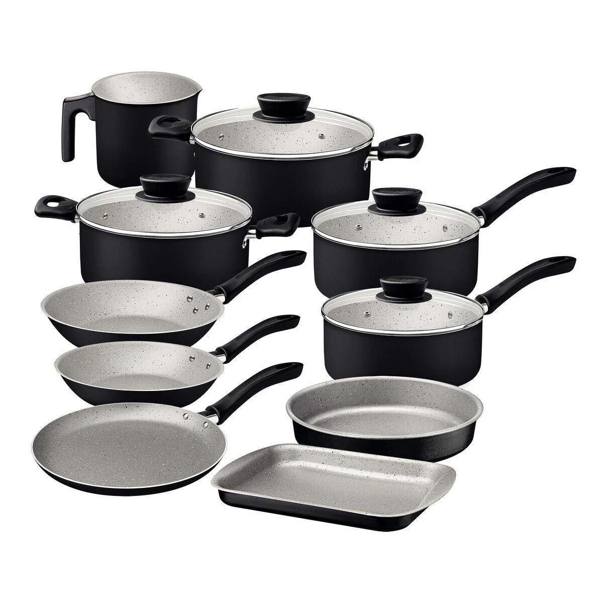 Batería De Cocina 10pzas Negro - 28299/007 - Tramontina 