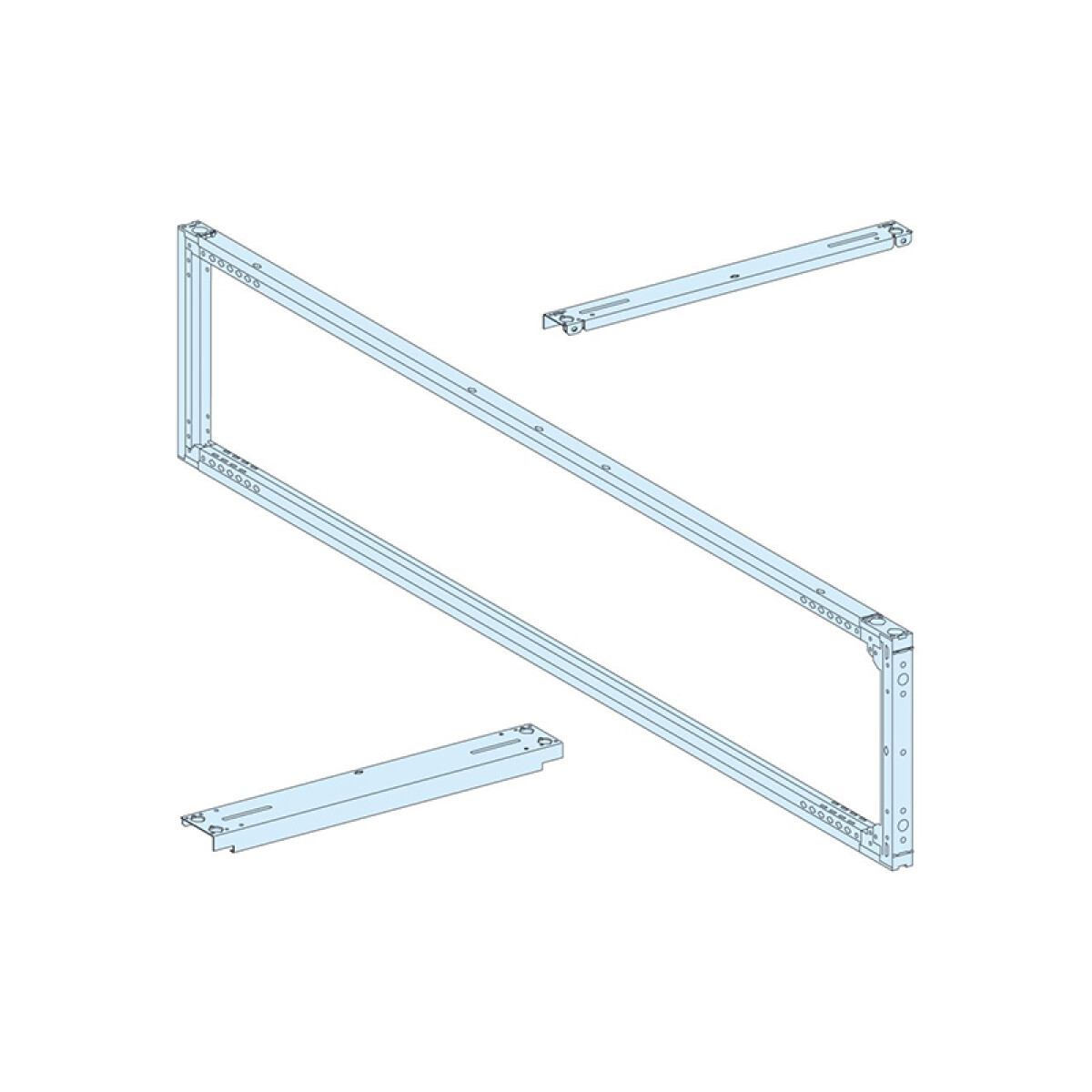 Perfil estructura p/tablero 650x400mm Prisma P - MH8406 