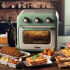 Freidora De Aire Ariete + Horno Vintage 16 L VERDE