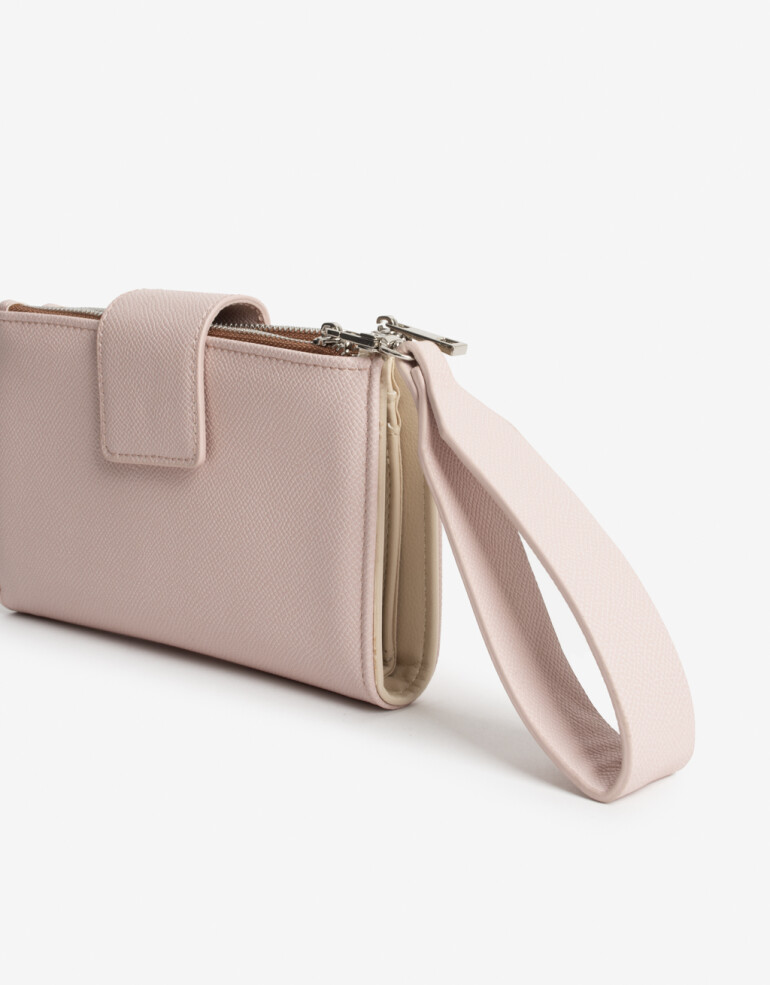 Ficheros Billetera Fichero Con Solapa - Rosa Claro
