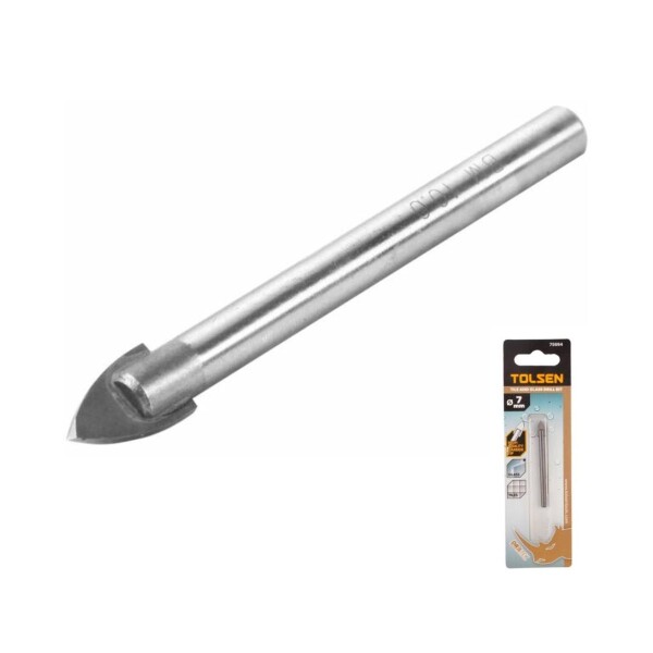 MECHA P/VIDRIO Y AZULEJO 6MM TOLSEN Mecha P/vidrio Y Azulejo 6mm Tolsen