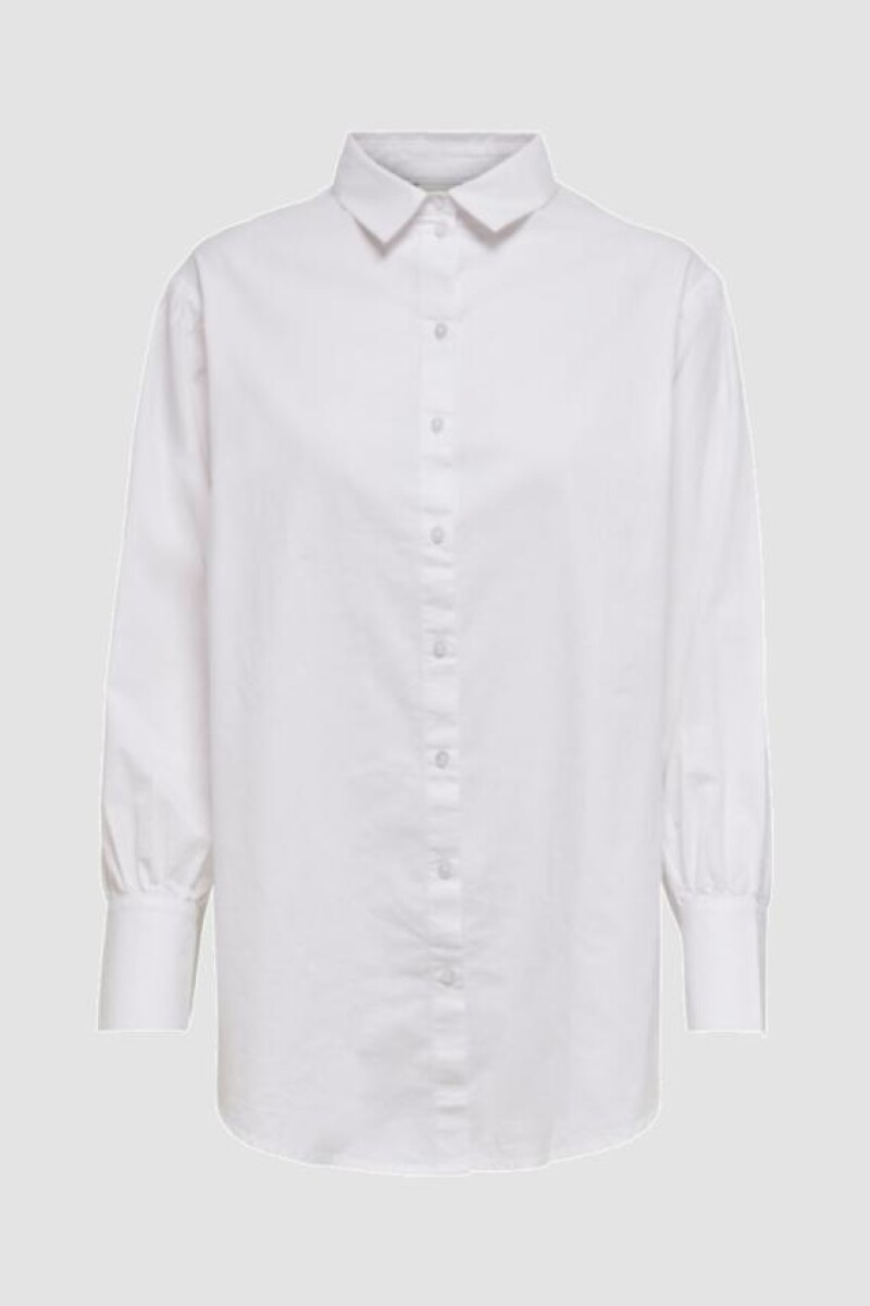 camisa cameron oversize White