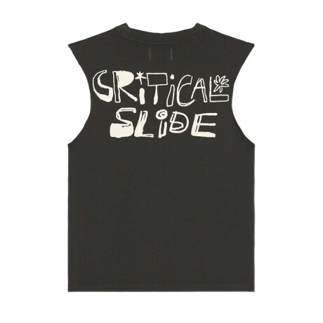Musculosa Critical Slide Cogs Negro