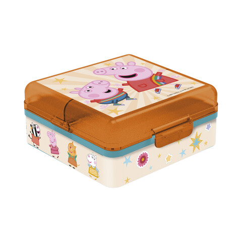 Vianda Infantil Peppa Pig con 3 Reparticiones U