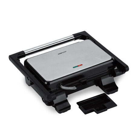 Plancha Grill Allied AL-PG1500 1500W 2 Placas Ub NEGRO-GRIS