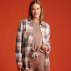 Camisa Soft Cuadros MULTI/BEIGE