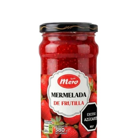 MERMELADA MERO (01) FRUTILLA 380GRS (VIDRIO) MERMELADA MERO (01) FRUTILLA 380GRS (VIDRIO)