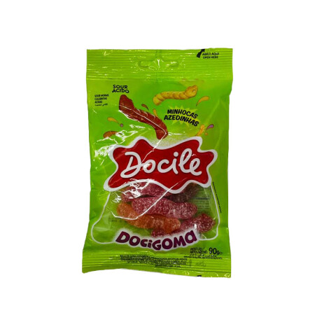 Gomitas DOCILE Docigoma 90 Grs Gusanos Ácidos