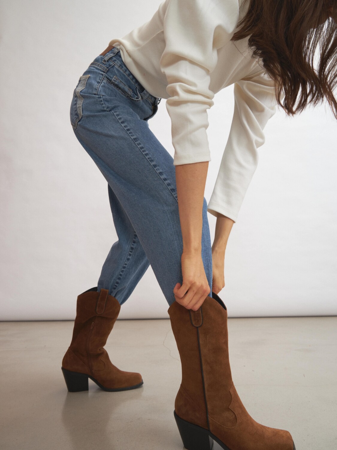 Botas Texanas Marrones