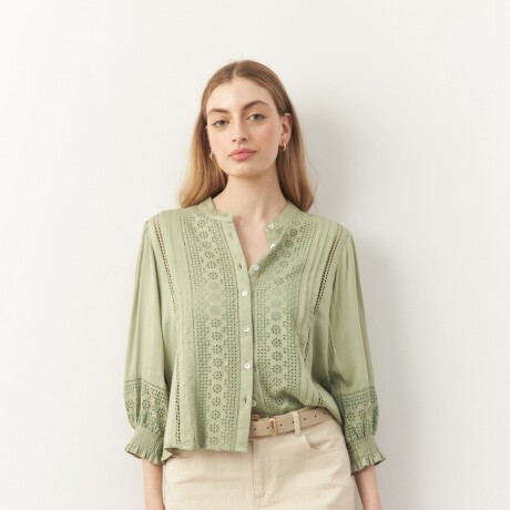 CAMISA ASTRID Verde Hierba