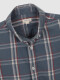 Camisa De Cuadro Tartan Petroleo Claro