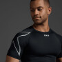 Casaca Training Core Compression Hombre Black/silver