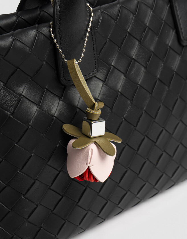 City Cartera City Trenzada - Negro