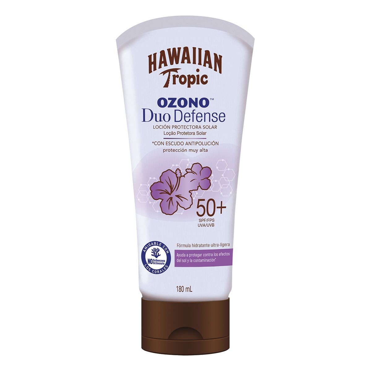 HAWAIIAN T OZONO DUO DEF SPF50 FR. X 180 