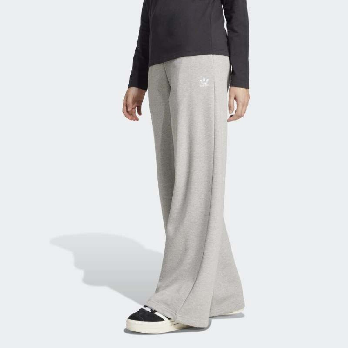 Pantalón Adidas Essentials Felpa Francesa - Gris 