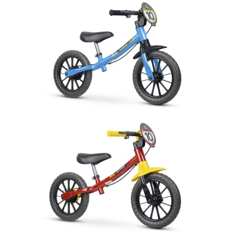Bicicleta Infantil Baccio Balance Rodado 12 Diseño Niño Azul/Negro