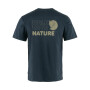 Walk With Nature T-shirt M - Hombre Dark Navy