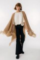 Ruana Helena Beige