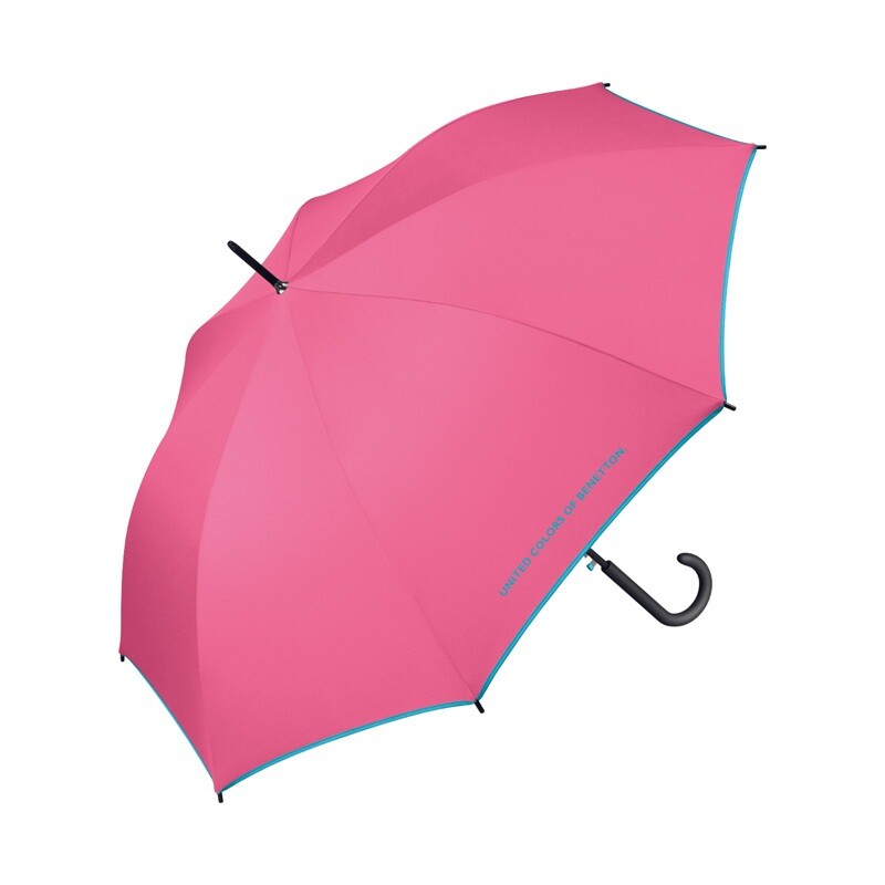 Paraguas Benetton-Long Hot Pink BENETTON UMBRELLA LONG AC HOT PINK