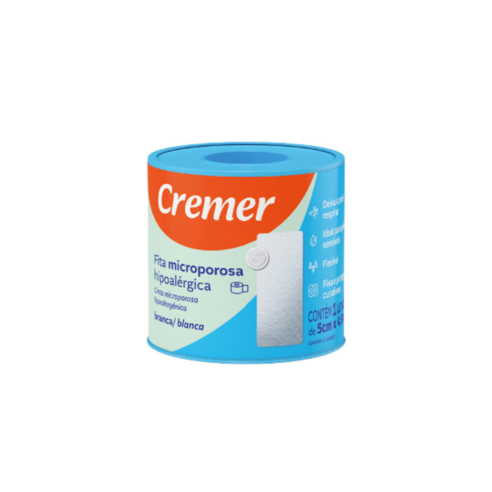 CINTA HIPOALERGE CREMER 5 CM X 4,5CM única