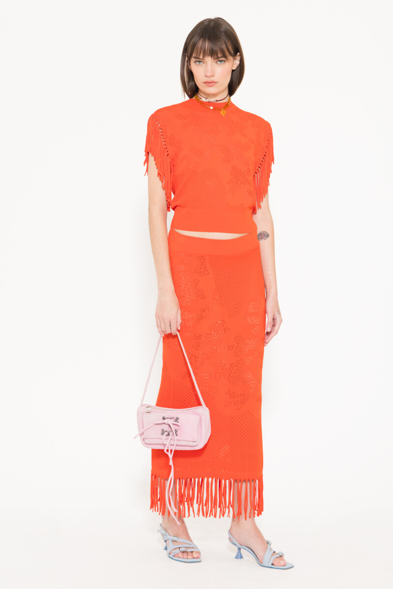 POLLERA CHILI Coral