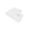 Cargador Inalámbrico 3 En 1 Plegable Color Blanco Cargador Inalámbrico 3 En 1 Plegable Color Blanco