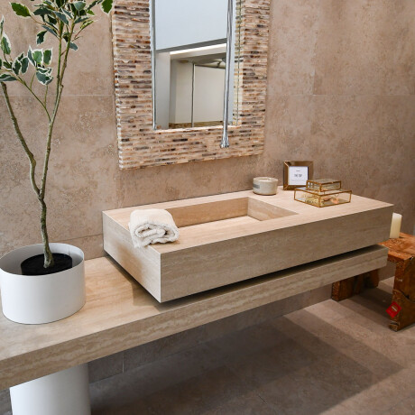 Porcelanato Beige Satinado 162X324Cm APTO MESADAS 000
