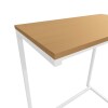 Mesa de Apoyo canela y Blanco Mesa de Apoyo canela y Blanco
