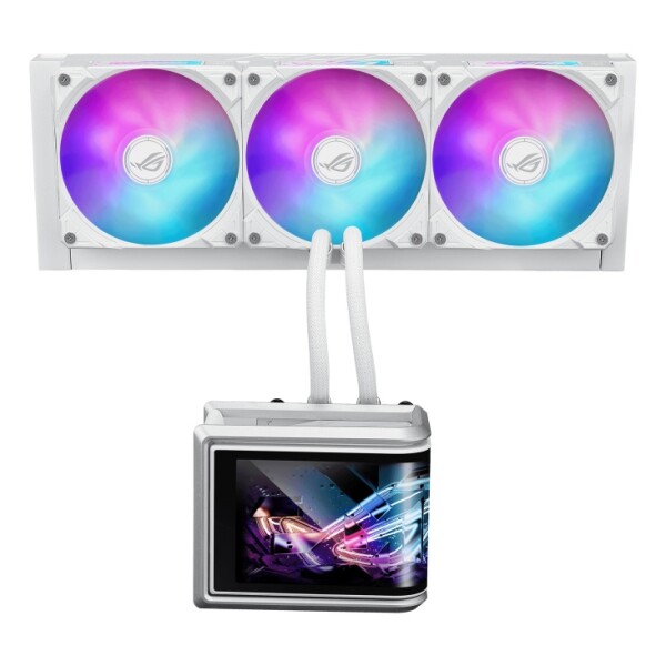 Cooler Líquido Asus Rog Ryuo Iv Slc 360mm 2k Amoled Blanco COOLER ASUS ROG RYUO IV SLC 360 ARGB WH