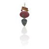 Dije Colgante Figuras Geométricas-Plata 925-Piedras Varias-CP3846 Conpiedra
