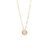 Conjunto Punto de Luz-Oro bajo-Piedra Zirconia-CJ8058 Conpiedra