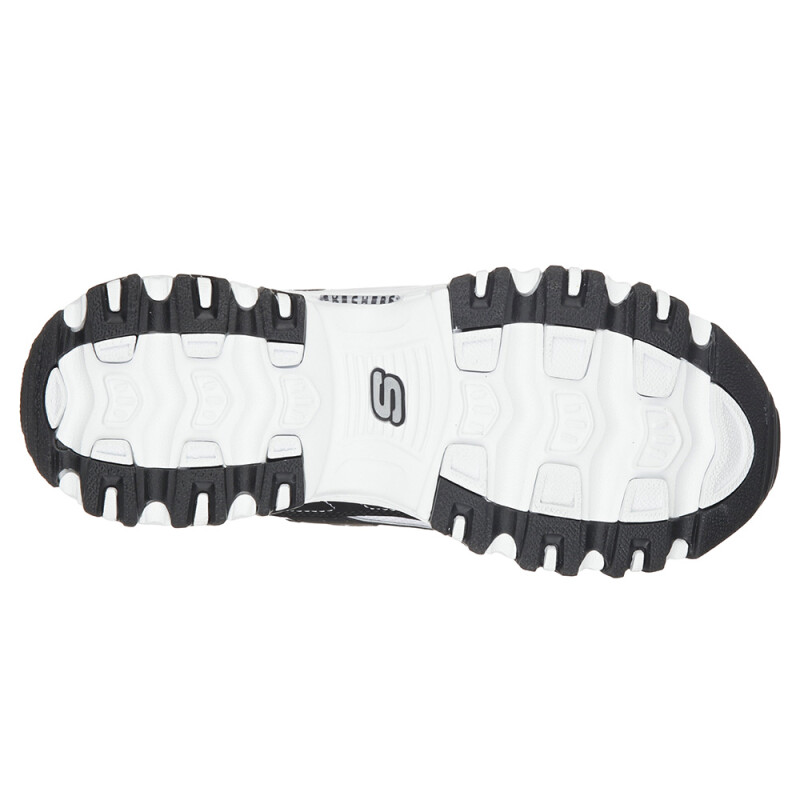 Zapatillas Skechers DLites Biggest Fan Mujer Black/white