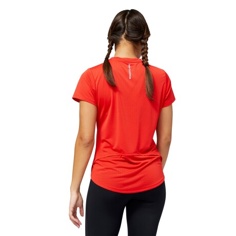 Remera New Balance de dama - WT23222TRD RED