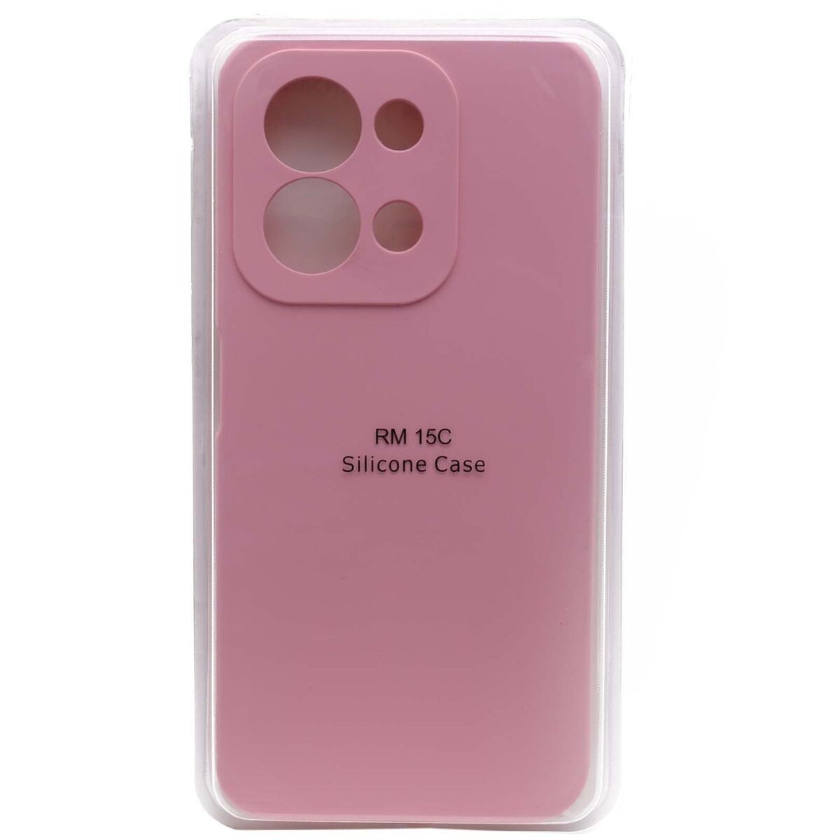 Protector silicona Redmi 15C 4G rosa 